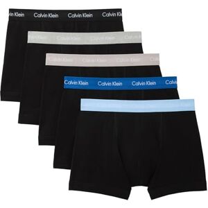 Calvin Klein Men Trunk 5pk Blue (BLK W Classic Blue WB/BLK W PORPOI) M - Publicité Calvin Klein Men Trunk 5pk Blue (BLK W Classic Blue WB/BLK W PORPOI) M - Publicité