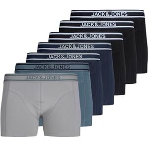 Jack & Jones 7 Pack Jacjohn Solid Trunks Lot de 7, Noir, Hommes - Publicité Jack & Jones 7 Pack Jacjohn Solid Trunks Lot de 7, Noir, Hommes - Publicité
