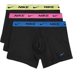 Nike Mixte Boxershorts Trunk (Lot De 3) Ankle, Noir Bleu Rose Jaune, L EU - Publicité Nike Mixte Boxershorts Trunk (Lot De 3) Ankle, Noir Bleu Rose Jaune, L EU - Publicité