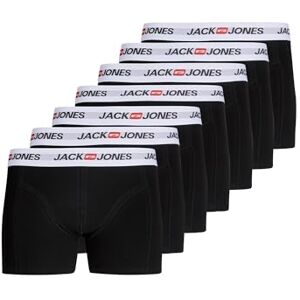 Jack & Jones Jaccorp Old Logo Trunks Lot de 7 Boxers pour Homme, Noir, M - Publicité Jack & Jones Jaccorp Old Logo Trunks Lot de 7 Boxers pour Homme, Noir, M - Publicité