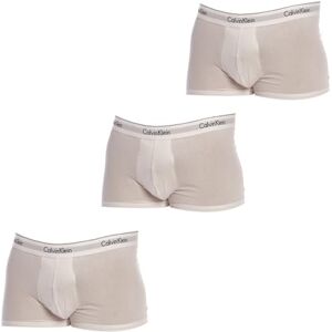 Calvin Klein Jeans Homme 3pk Trunk, Blanc (White/ White/ White), S EU - Publicité Calvin Klein Jeans Homme 3pk Trunk, Blanc (White/ White/ White), S EU - Publicité