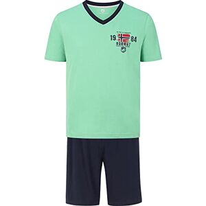 Jan Vanderstorm Homme Pyjashort Edin Vert, 4XL (XXXXL) 68/70 - Publicité Jan Vanderstorm Homme Pyjashort Edin Vert, 4XL (XXXXL) 68/70 - Publicité