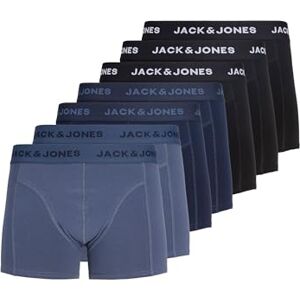 Jack & Jones Jacjeremiah Solid Trunks Lot de 7, Bleu foncé, M - Publicité Jack & Jones Jacjeremiah Solid Trunks Lot de 7, Bleu foncé, M - Publicité