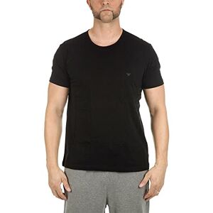 Emporio Armani Underwear 2-Pack T-Shirt Pure Cotton Haut de Pyjama, Gris (Black/Melange Grey), S (Lot de 2) Homme - Publicité Emporio Armani Underwear 2-Pack T-Shirt Pure Cotton Haut de Pyjama, Gris (Black/Melange Grey), S (Lot de 2) Homme - Publicité