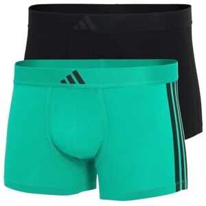 Adidas Herren Unterwäsche Boxershorts 2er Pack-Low Rise Trunk (2pk) -Active Flex Cotton 3 Stripes Caleçon Boxeur, Assorted_, S Hommes - Publicité Adidas Herren Unterwäsche Boxershorts 2er Pack-Low Rise Trunk (2pk) -Active Flex Cotton 3 Stripes Caleçon Boxeur, Assorted_, S Hommes - Publicité