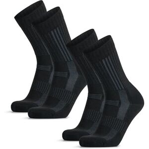 DANISH ENDURANCE Chaussettes de Randonnée en Laine Mérinos Premium, Lot de 2, Noir, 43-47 - Publicité DANISH ENDURANCE Chaussettes de Randonnée en Laine Mérinos Premium, Lot de 2, Noir, 43-47 - Publicité