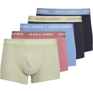 Jack & Jones Jachudson Solid Trunks Lot de 5 Caleçon Boxeur, Mesa Rose Pack : Desert Sage-Pacific Coast-Navy Blazer-Navy Blazer, L Homme - Publicité Jack & Jones Jachudson Solid Trunks Lot de 5 Caleçon Boxeur, Mesa Rose Pack : Desert Sage-Pacific Coast-Navy Blazer-Navy Blazer, L Homme - Publicité