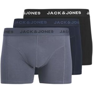 Jack & Jones 3 Pack Jacjeremiah Solid Trunks Lot de 3, Blazer Bleu Marine Hommes - Publicité Jack & Jones 3 Pack Jacjeremiah Solid Trunks Lot de 3, Blazer Bleu Marine Hommes - Publicité