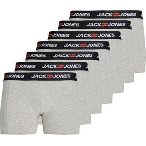 Jack & Jones Male Trunks Lot de 7 Boxers, Gris Clair chiné, XX_l - Publicité Jack & Jones Male Trunks Lot de 7 Boxers, Gris Clair chiné, XX_l - Publicité