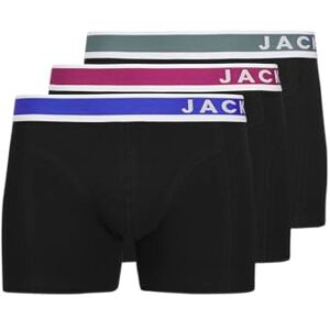 Jack & Jones Jaceaston Solid Trunks Lot de 3 Boxers pour Homme, Noir, XL - Publicité Jack & Jones Jaceaston Solid Trunks Lot de 3 Boxers pour Homme, Noir, XL - Publicité