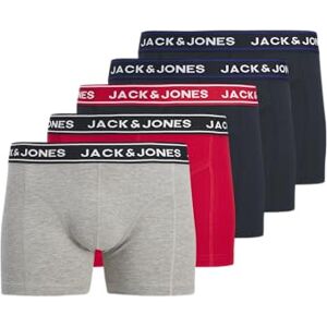 Jack & Jones Jachector Solid Trunks Lot de 5 boîtes, Gris Clair chiné, XX_l - Publicité Jack & Jones Jachector Solid Trunks Lot de 5 boîtes, Gris Clair chiné, XX_l - Publicité