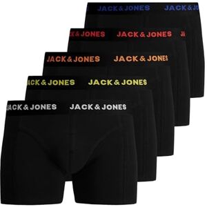 Jack & Jones Jacblack Friday Trunks 5 Pack Ltn Caleçon Boxeur, Noir/détails : Noir, S Homme - Publicité Jack & Jones Jacblack Friday Trunks 5 Pack Ltn Caleçon Boxeur, Noir/détails : Noir, S Homme - Publicité