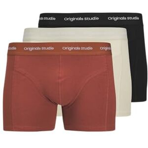 Jack & Jones Jacvesterbro Solid Trunks Lot de 3 Boxers pour Homme, Arabian Spice, 4XL - Publicité Jack & Jones Jacvesterbro Solid Trunks Lot de 3 Boxers pour Homme, Arabian Spice, 4XL - Publicité