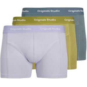Jack & Jones 3 Pack Jacvesterbro Solid Trunks Lot de 3 Boxers Noos, tempête, x Hommes - Publicité Jack & Jones 3 Pack Jacvesterbro Solid Trunks Lot de 3 Boxers Noos, tempête, x Hommes - Publicité