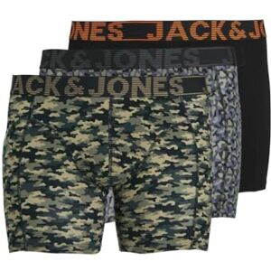 Jack & Jones PLUS Jacdanny Trunks Lot de 3 Boxers, Black/Pack : Black Black, XXL/Grande Taille - Publicité Jack & Jones PLUS Jacdanny Trunks Lot de 3 Boxers, Black/Pack : Black Black, XXL/Grande Taille - Publicité