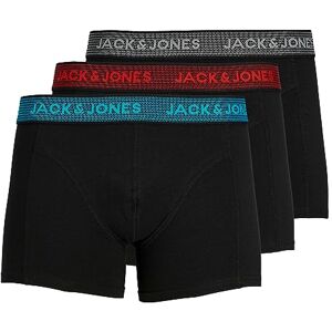 Jack & Jones Lot de 3 Shorts pour Homme Grande Taille, Asphalte/hawaïen, S - Publicité Jack & Jones Lot de 3 Shorts pour Homme Grande Taille, Asphalte/hawaïen, S - Publicité