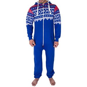 NOROZE Hommes élégant Tout en Un Jumpsuit Onesie Une pièce Pyjamas, Bleu Royal, L - Publicité NOROZE Hommes élégant Tout en Un Jumpsuit Onesie Une pièce Pyjamas, Bleu Royal, L - Publicité