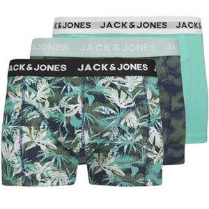 Jack & Jones Trunks 3 Pack Jactasmania Lot de 3 Boxers, Sea Spray, Hommes - Publicité Jack & Jones Trunks 3 Pack Jactasmania Lot de 3 Boxers, Sea Spray, Hommes - Publicité