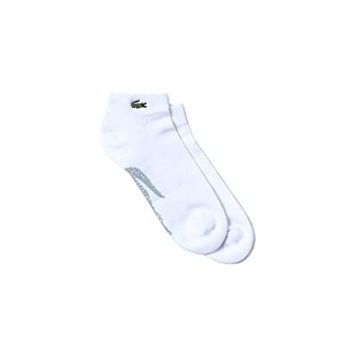 Lacoste Sport Chaussettes Mixte , Blanc/Argent Chine, 43-46 - Publicité Lacoste Sport Chaussettes Mixte , Blanc/Argent Chine, 43-46 - Publicité
