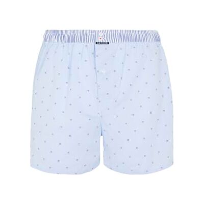 ARTHUR Caleçon Homme avec Maintien Intégré 100% Coton Respirant & Doux sous-vêtement Homme à Motifs Uni Bleu Ciel Taille M - Publicité ARTHUR Caleçon Homme avec Maintien Intégré 100% Coton Respirant & Doux sous-vêtement Homme à Motifs Uni Bleu Ciel Taille M - Publicité