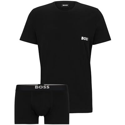 BOSS Hommes TShirtRN+Trunk Gift T-Shirt et Boxer en Jersey de Coton Coffrets Cadeaux - Publicité BOSS Hommes TShirtRN+Trunk Gift T-Shirt et Boxer en Jersey de Coton Coffrets Cadeaux - Publicité