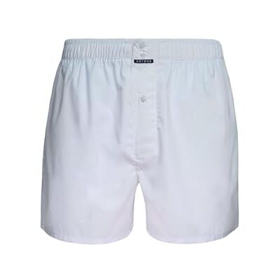 ARTHUR Caleçon Homme avec Maintien Intégré 100% Coton Respirant & Doux sous-vêtement Homme à Motifs Uni Blanc Taille L - Publicité ARTHUR Caleçon Homme avec Maintien Intégré 100% Coton Respirant & Doux sous-vêtement Homme à Motifs Uni Blanc Taille L - Publicité