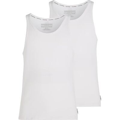 Calvin Klein 2p Tank 000nb1099a Débardeurs Homme (Lot de 2) - Publicité Calvin Klein 2p Tank 000nb1099a Débardeurs Homme (Lot de 2) - Publicité
