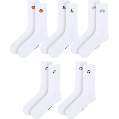 soxo Chaussettes Blanches Homme Coton Cadeau Sport Original 40-45 Idée Anniversaire Drôle - Publicité soxo Chaussettes Blanches Homme Coton Cadeau Sport Original 40-45 Idée Anniversaire Drôle - Publicité