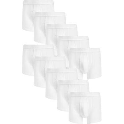 NEXT Boxers Homme A-Front Boxer Confortable, Bleu/Gris/Rouge, Taille S (Lot de 10) - Publicité NEXT Boxers Homme A-Front Boxer Confortable, Bleu/Gris/Rouge, Taille S (Lot de 10) - Publicité