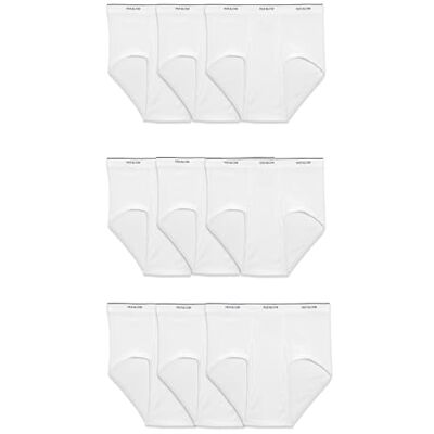 Fruit of the Loom Basic White Brief Multipack Slip Homme (Lot de 9) - Publicité Fruit of the Loom Basic White Brief Multipack Slip Homme (Lot de 9) - Publicité