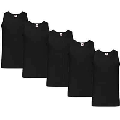 Fruit of the Loom 5-Pack Athletic Mens Débardeur Homme (Lot de 5) - Publicité Fruit of the Loom 5-Pack Athletic Mens Débardeur Homme (Lot de 5) - Publicité