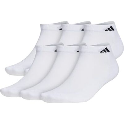 Adidas Athletic Cushioned Low Cut Socks with arch compression for a secure fit (6-Pair) - Publicité Adidas Athletic Cushioned Low Cut Socks with arch compression for a secure fit (6-Pair) - Publicité