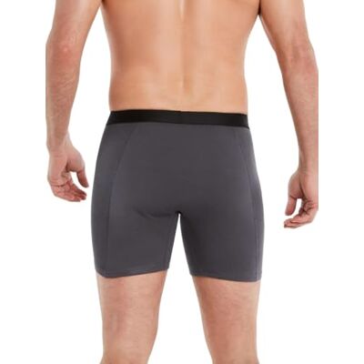 FINN Boxer Anti Transpirant Homme, Caleçon Protection Sueur Fesses Insert absorbant cousu à l'arrière, jambes rallongées de 2 cm. Modal Lenzing doux, ceinture élastique - Publicité FINN Boxer Anti Transpirant Homme, Caleçon Protection Sueur Fesses Insert absorbant cousu à l'arrière, jambes rallongées de 2 cm. Modal Lenzing doux, ceinture élastique - Publicité