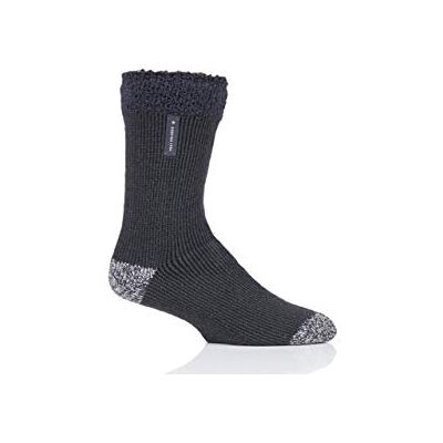 HEAT HOLDERS Homme Lumi Sommeil Chaussettes Paquet de 1 Charbon 39-45 - Publicité HEAT HOLDERS Homme Lumi Sommeil Chaussettes Paquet de 1 Charbon 39-45 - Publicité