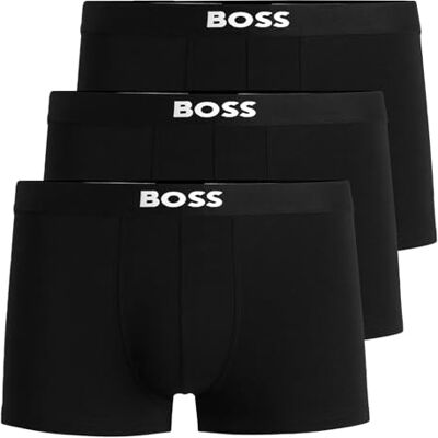 Boss Trunk 3P B Bold, Tronc Homme, Black001, - Publicité Boss Trunk 3P B Bold, Tronc Homme, Black001, - Publicité