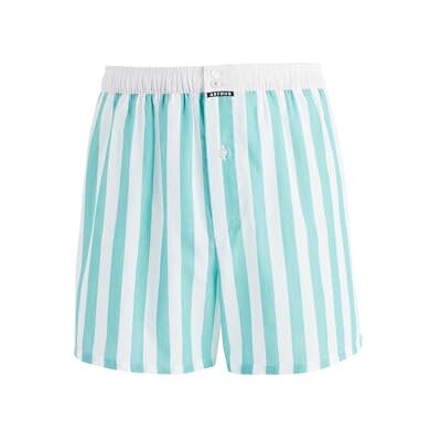 ARTHUR Caleçon Homme Rayures Vert et Blanc Taille M - Publicité ARTHUR Caleçon Homme Rayures Vert et Blanc Taille M - Publicité