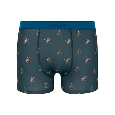 ARTHUR Boxer Homme Microfibre Motif Golf Vert foncé Taille XXL - Publicité ARTHUR Boxer Homme Microfibre Motif Golf Vert foncé Taille XXL - Publicité