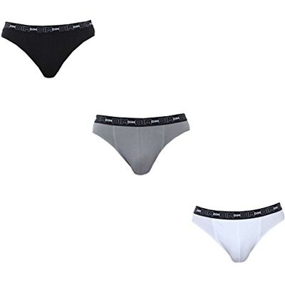 DIM. Slip Homme Lot de 3 Coton Stretch Confort Maintien Optimal sans Étiquette - Publicité DIM. Slip Homme Lot de 3 Coton Stretch Confort Maintien Optimal sans Étiquette - Publicité