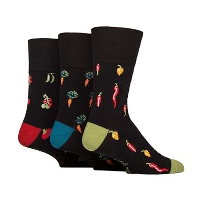 SockShop RHS Royal Horticultural Society Homme Chaussettes RHS x Gentle Grip À motifs, Coton Chaussettes, Cadeau pour les jardiniers, Taille 39-45 3 Paires Légumes 39-45 - Publicité SockShop RHS Royal Horticultural Society Homme Chaussettes RHS x Gentle Grip À motifs, Coton Chaussettes, Cadeau pour les jardiniers, Taille 39-45 3 Paires Légumes 39-45 - Publicité