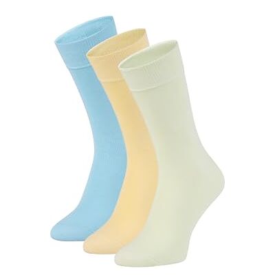 ZOOKSY Chaussettes Longues en Coton I Unisexe pour Adultes I Chaussettes pour Tous les Jours I Chaussettes Unisexes I Chaussettes d'Entraînement I 36-40 I Pistache, Jaune Clair, Bleu Clair - Publicité ZOOKSY Chaussettes Longues en Coton I Unisexe pour Adultes I Chaussettes pour Tous les Jours I Chaussettes Unisexes I Chaussettes d'Entraînement I 36-40 I Pistache, Jaune Clair, Bleu Clair - Publicité