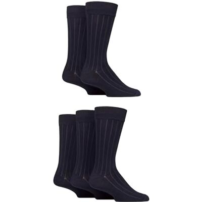 SockShop Chaussettes en bambou naturel pour hommes, colorées et à motifs, taille 40-45, lot de 5 - Publicité SockShop Chaussettes en bambou naturel pour hommes, colorées et à motifs, taille 40-45, lot de 5 - Publicité