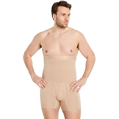 FINN Boxer Gainant Homme avec Effet Ventre Plat Gaine Amincissante Taille Haute en Coton pour Hommes Boxer de Compression Body-Shaper Invisible Couleur de Peau Nude L - Publicité FINN Boxer Gainant Homme avec Effet Ventre Plat Gaine Amincissante Taille Haute en Coton pour Hommes Boxer de Compression Body-Shaper Invisible Couleur de Peau Nude L - Publicité