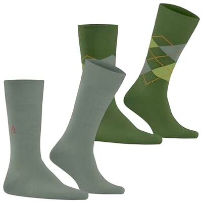 Burlington Everyday X-Mas Multipack M So coton fantaisie lot de 2 paires, Chaussettes Homme, Vert Green Mix 0080, 40-46 - Publicité Burlington Everyday X-Mas Multipack M So coton fantaisie lot de 2 paires, Chaussettes Homme, Vert Green Mix 0080, 40-46 - Publicité