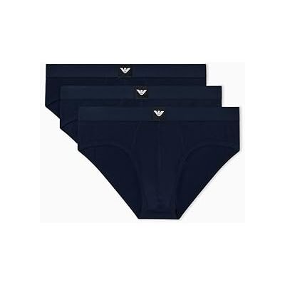Emporio Armani Men's Essential Logolabel 3-Pack Brief Briefs - Publicité Emporio Armani Men's Essential Logolabel 3-Pack Brief Briefs - Publicité