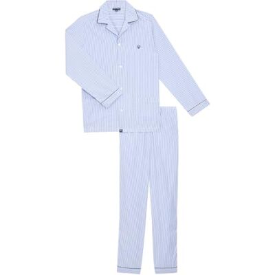 ARTHUR Pyjama Homme Rayure Bleue Coton Bio Bleu Taille L - Publicité ARTHUR Pyjama Homme Rayure Bleue Coton Bio Bleu Taille L - Publicité