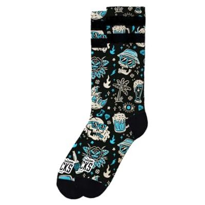 American Socks Chaussettes mi-hautes modèle Dopamine Design amusant Technologie d'absorption, Modèle Dopamine, L/XL - Publicité American Socks Chaussettes mi-hautes modèle Dopamine Design amusant Technologie d'absorption, Modèle Dopamine, L/XL - Publicité