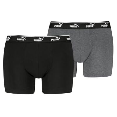 Puma Boxer Elements pour Homme (Lot de 2), Gris, XL - Publicité Puma Boxer Elements pour Homme (Lot de 2), Gris, XL - Publicité