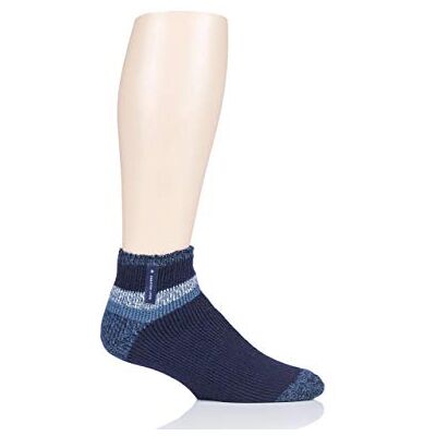 HEAT HOLDERS Homme Aubin Sommeil Chaussettes Paquet de 1 Marine Rayure 39-45 - Publicité HEAT HOLDERS Homme Aubin Sommeil Chaussettes Paquet de 1 Marine Rayure 39-45 - Publicité