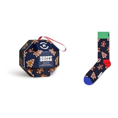Happy Socks Gingerbread Cookiess Gift Box Half Socks EU 41-46 - Publicité Happy Socks Gingerbread Cookiess Gift Box Half Socks EU 41-46 - Publicité