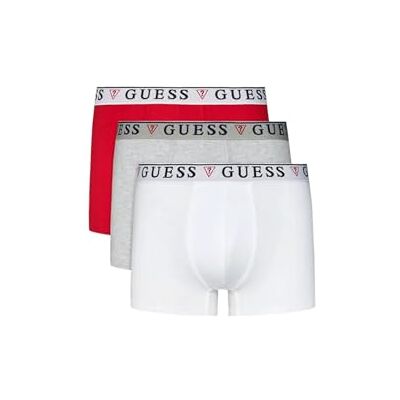 Guess Man's 3PACK Trunk Packs Brian Hero Boxer Trunk 3 Pack S - Publicité Guess Man's 3PACK Trunk Packs Brian Hero Boxer Trunk 3 Pack S - Publicité